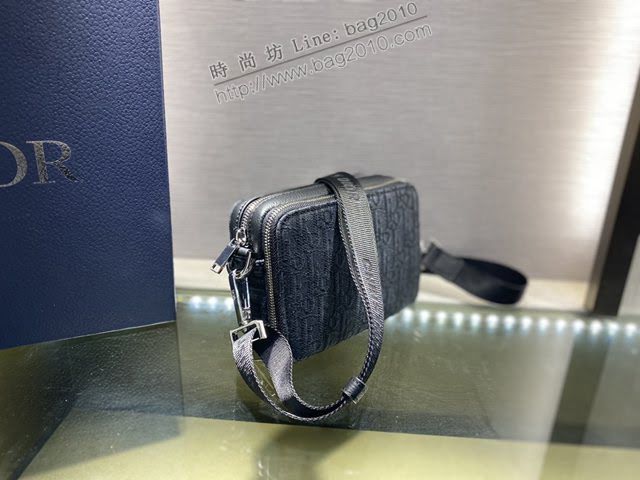 Dior男女同款包 迪奧ESSENTIALS立體刺繡相機包 Dior肩背斜挎包  dfk1505